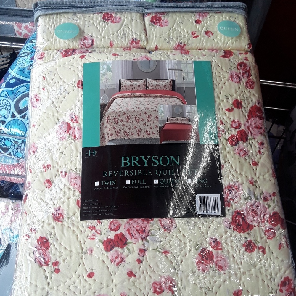 3 piece quilt set